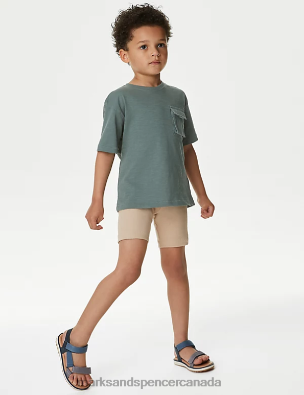 Marks and Spencer sale - Kids Blue Clothing Marks & Spencer Pure Cotton T-Shirt 20VTD8530