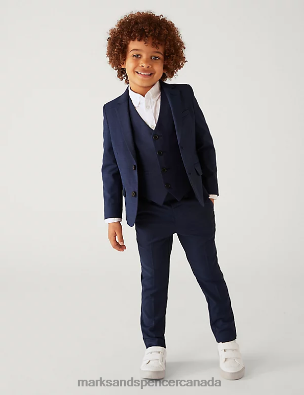 Kids Indigo Clothing Marks & Spencer Suit Trousers 20VTD8171 - Marks and Spencer Canada locations