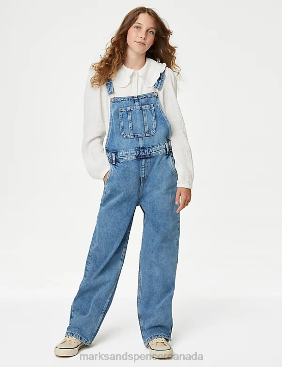 Marks and Spencer Canada - Marks & Spencer Kids Dungarees Clothing Denim 20VTD9097