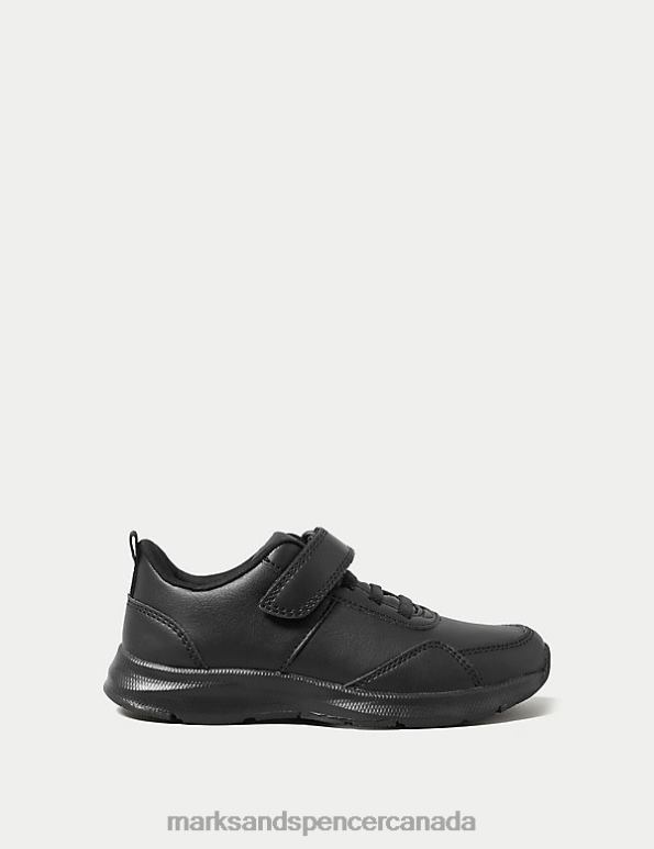 Kids Black Footwear Marks & Spencer Freshfeet Trainers 20VTD8496 - Marks and Spencer online