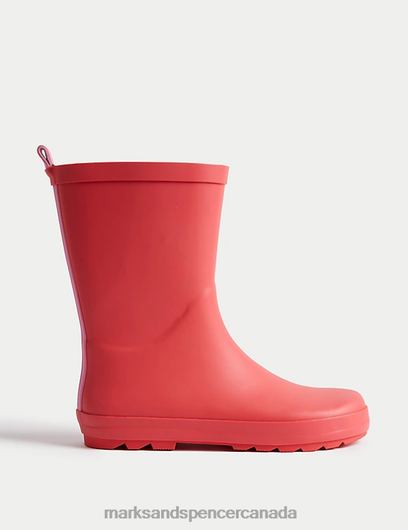 Marks and Spencer near me - Kids Coral Footwear Marks & Spencer Freshfeet Wellies 20VTD8924