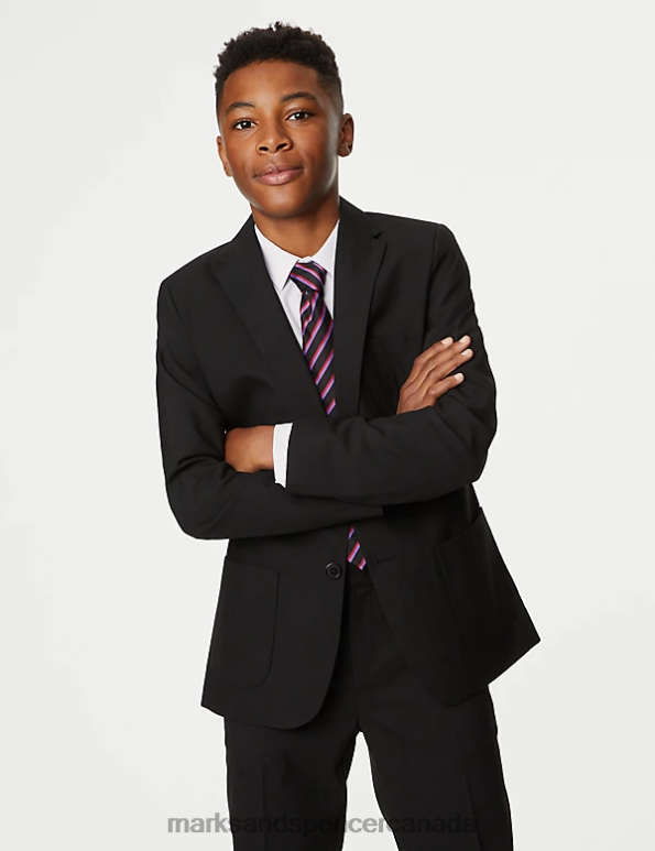 Kids Black School Uniform Marks & Spencer School Blazer 20VTD8741 - Marks and Spencer outlet