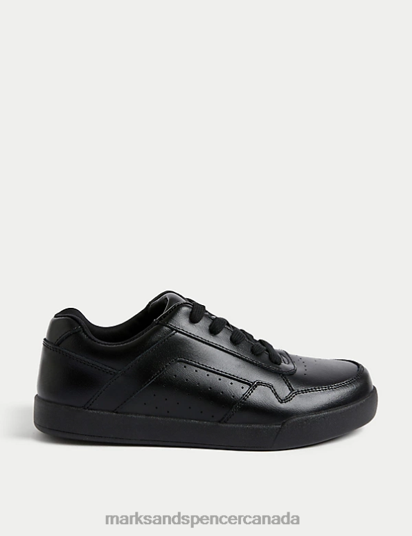 Kids Black School Uniform Marks & Spencer Leather Freshfeet School Shoes 20VTD8448 - Marks and Spencer Canada locations