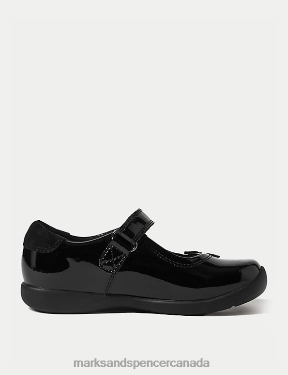 Marks and Spencer near me - Kids Black School Uniform Marks & Spencer Patent Leather School Shoes 20VTD8878