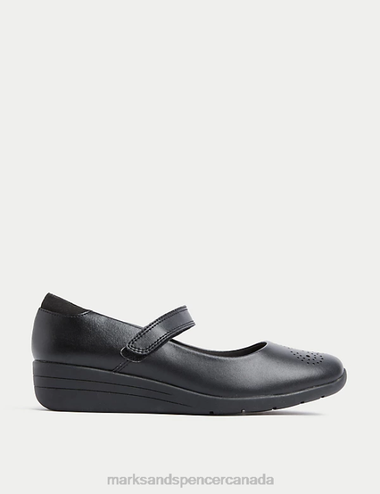 Marks and Spencer near me - Marks & Spencer Kids Leather Mary Jane School Shoes School Uniform Black 20VTD9130