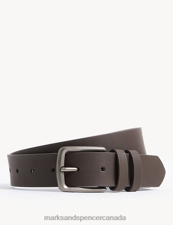 Men Brown Accessories Marks & Spencer Casual Belt 20VTD6088 - Marks and Spencer online