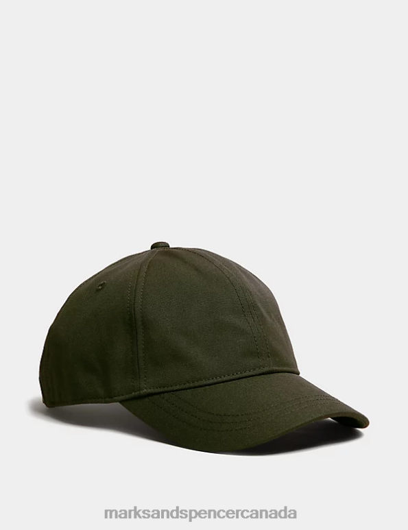 Men Khaki Accessories Marks & Spencer Baseball Cap 20VTD6695 - Marks and Spencer Canada locations