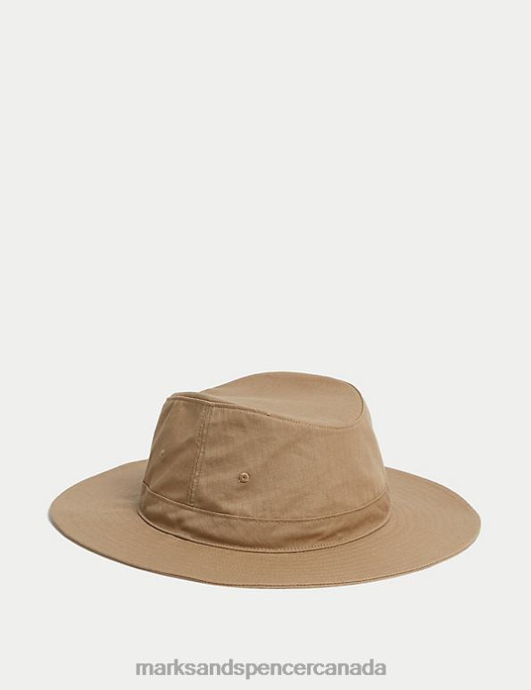 Marks and Spencer Canada - Men Stone Accessories Marks & Spencer Ambassador Hat with Stormwear 20VTD5710