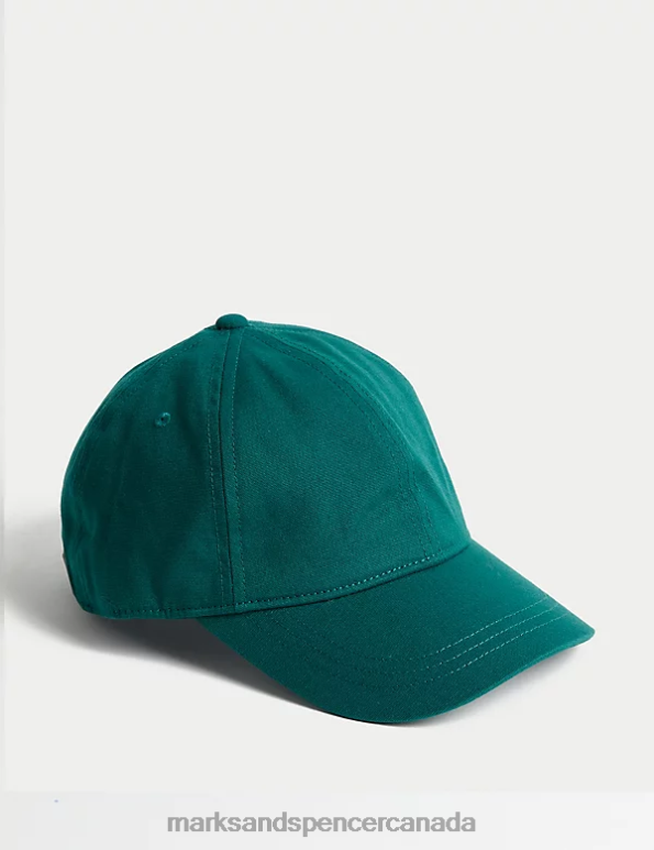 Marks and Spencer near me - Men Teal Accessories Marks & Spencer Baseball Cap 20VTD6700