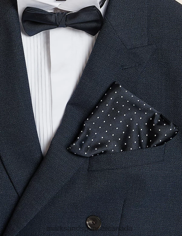 Marks and Spencer sale - Men Navy Accessories Marks & Spencer Polka Dot Tie & Pocket Square Set 20VTD6135