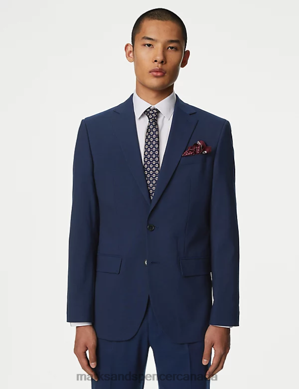 Marks and Spencer sale - Men Navy Clothing Marks & Spencer Regular Fit Suit Jacket 20VTD6756