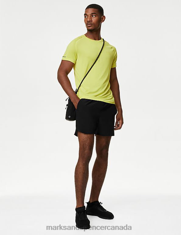 Men Black Clothing Marks & Spencer Quick Dry Sports Shorts 20VTD5406 - Marks and Spencer Canada locations