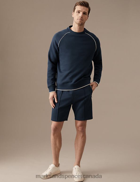 Marks and Spencer near me - Men Dark Ink Clothing Marks & Spencer Jersey Shorts 20VTD5962