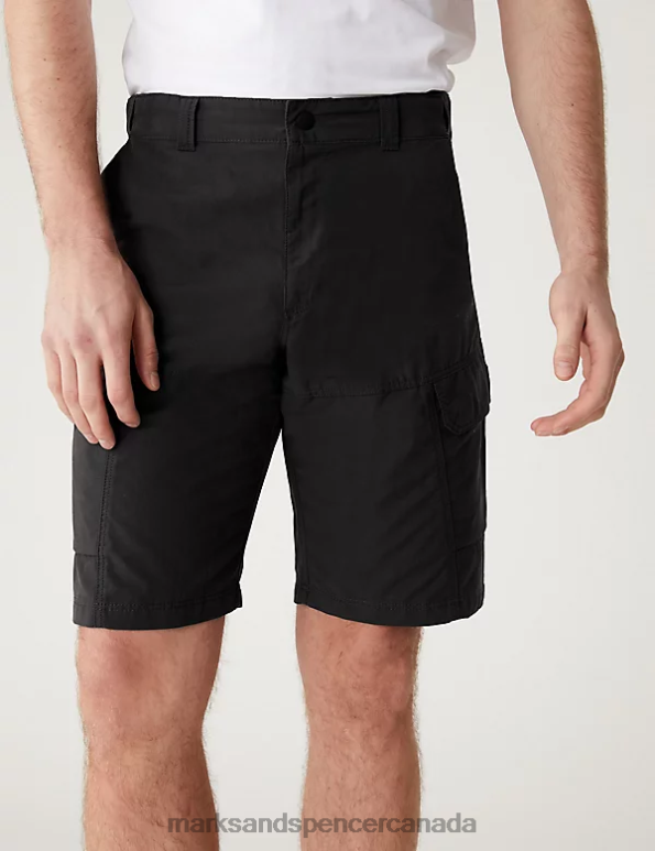 Men Grey Clothing Marks & Spencer Trek Cargo Stormwear Shorts 20VTD6846 - Marks and Spencer outlet