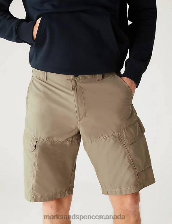 Men Stone Clothing Marks & Spencer Trek Cargo Stormwear Shorts 20VTD6495 - Marks and Spencer online