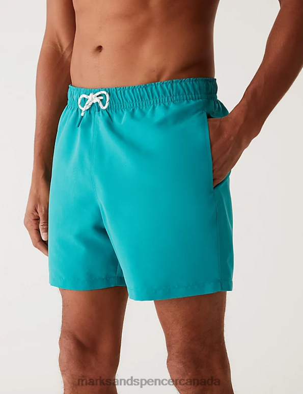 Men Aqua Clothing Marks & Spencer Quick Dry Swim Shorts 20VTD5131 - Marks and Spencer outlet