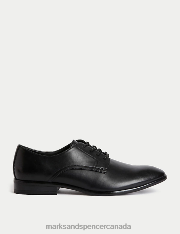 Marks and Spencer near me - Men Black Footwear Marks & Spencer Lace Up Derby Shoes 20VTD5785