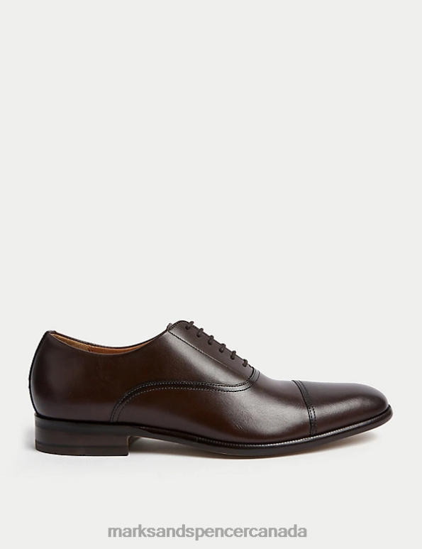 Marks and Spencer near me - Men Brown Footwear Marks & Spencer Leather Oxford Shoes 20VTD6140