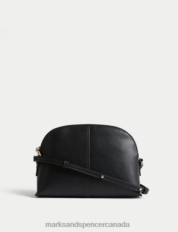 Marks and Spencer near me - Women Black Accessories Marks & Spencer Faux Leather Cross Body Bag 20VTD761