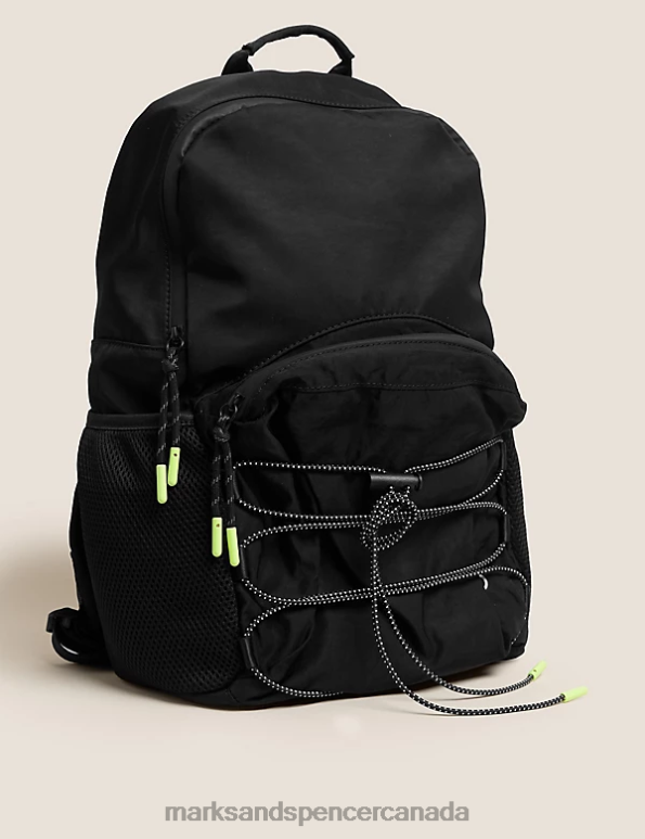 Women Black Accessories Marks & Spencer Gym Backpack 20VTD1600 - Marks and Spencer outlet