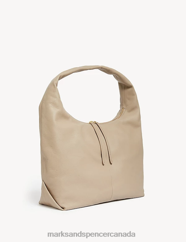 Women Mushroom Accessories Marks & Spencer Leather Shoulder Bag 20VTD1494 - Marks and Spencer Canada locations