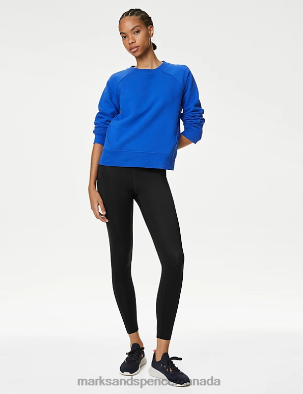 Women Black Clothing Marks & Spencer Go Train Ultimate Gym Leggings 20VTD769 - Marks and Spencer outlet