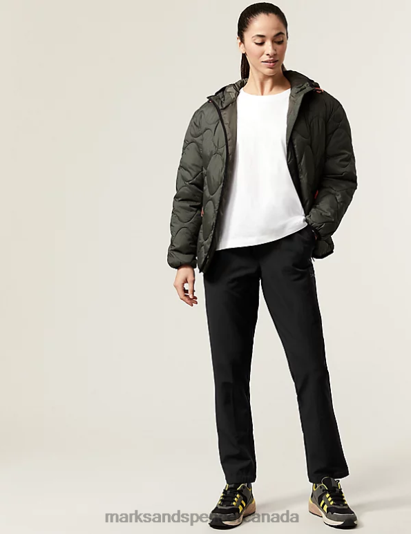 Marks and Spencer Canada - Women Black Clothing Marks & Spencer Stormwear Straight Leg Walking Trousers 20VTD3018